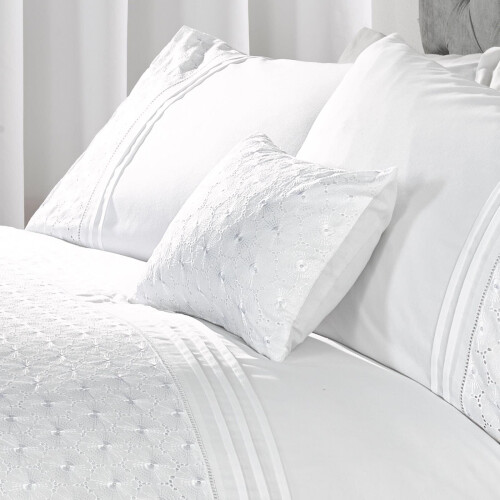 Everdean Boudoir Cushion White