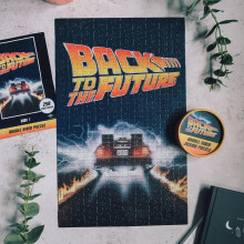 Official Back to the Future Puzzle in a Tube for Family and Friends