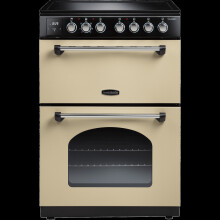Rangemaster Classic 60 CLA60EICR/C Electric Cooker with Induction Hob - Cream / Chrome