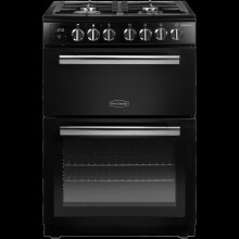 Rangemaster Professional Plus 60 PROPL60DFFBL/C Dual Fuel Cooker - Black / Chrome