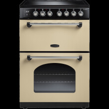 Rangemaster Classic 60 CLA60ECCR/C Electric Cooker with Ceramic Hob - Cream / Chrome