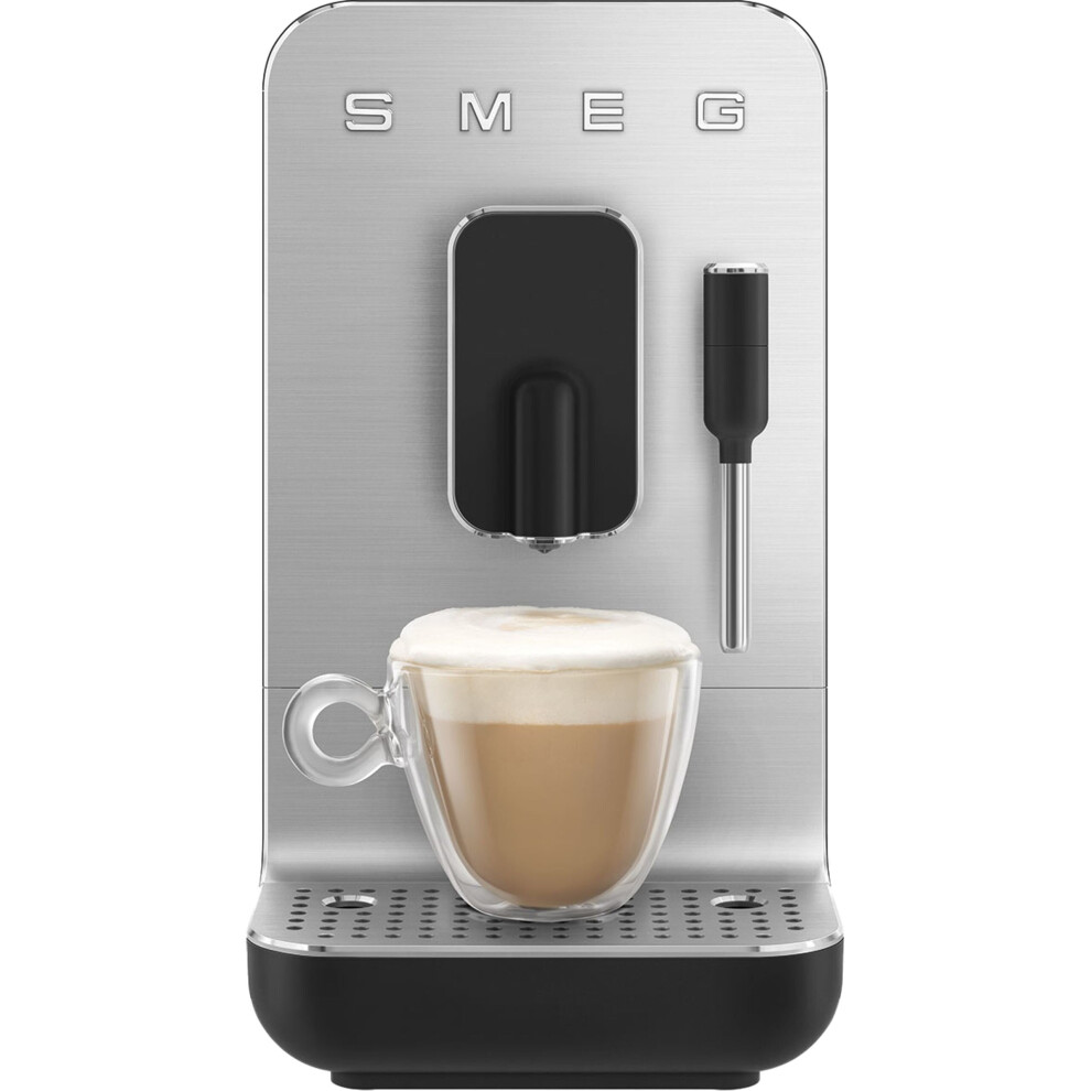 Smeg 50's Retro BCC02BLMUK Espresso Coffee Machine - Black