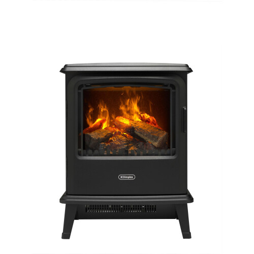 Dimplex Dimplex Bayport BYP20 Log Effect Electric Stove With Remote Control - Black