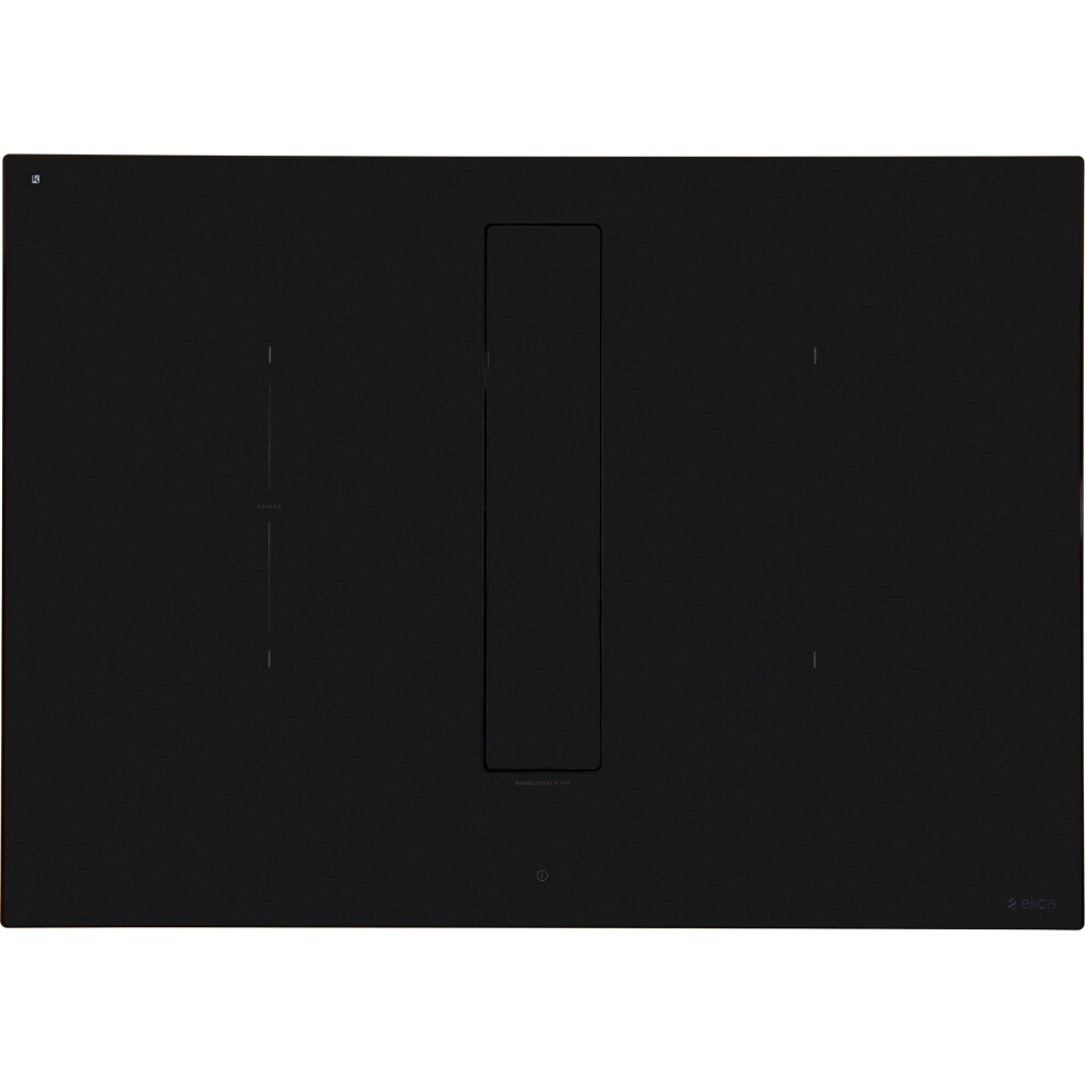 Elica NikolaTesla Fit 70 72cm Venting Induction Hob - Black