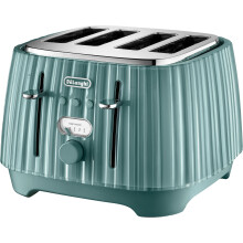 De'Longhi Ballerina CTD4003.GR 4 Slice Toaster - Green