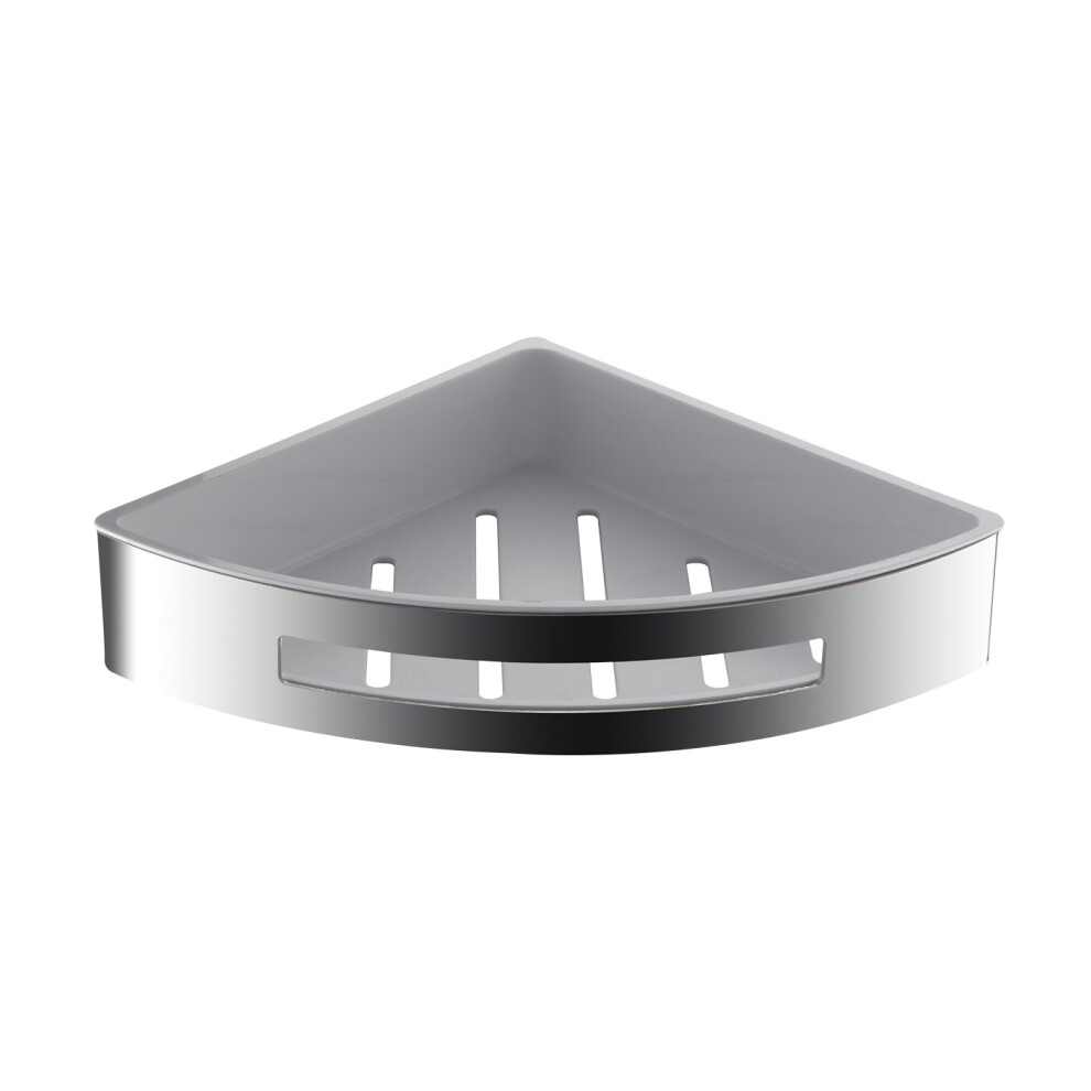 Stainless Steel Wall Mounted  Corner Bathroom Shower Basket Caddy