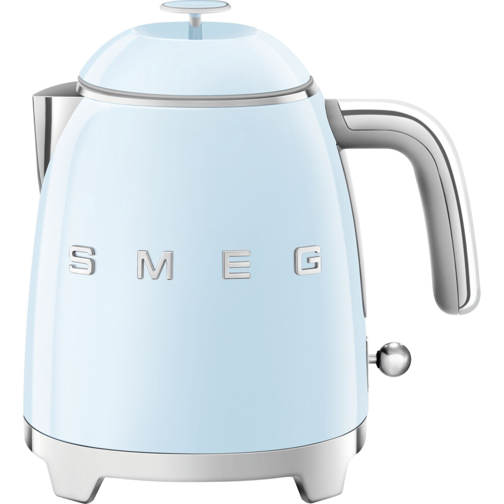 Smeg 50's Retro KLF05PBUK Mini Kettle - Pastel Blue-image-OPC-P89W9TW-NEW