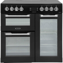Leisure CS90C530K Cuisinemaster 90cm Electric Range Cooker with Ceramic Hob - Black