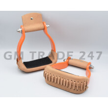 Western Style Stirrups - Aluminium Horse Barrel Racing Saddle Stirrups