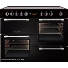 Leisure Cookmaster CK100C210K 100cm Electric Range Cooker with Ceramic Hob - Black
