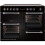 Leisure Leisure Cookmaster CK100C210K 100cm Electric Range Cooker with Ceramic Hob - Black 1