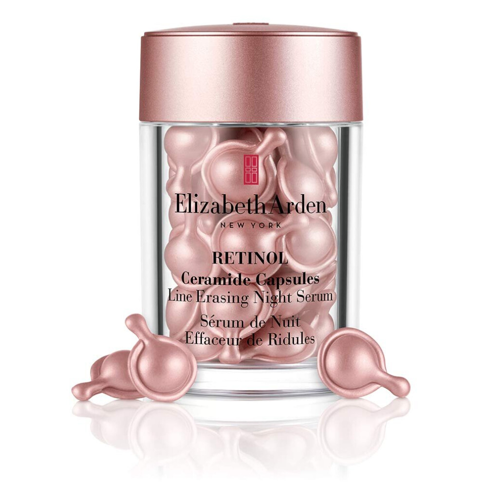 Elizabeth Arden Retinol Ceramide Capsules Line Erasing Night Serum, 30-Piece