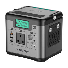 SWAREY S500 Portable Power Station | 518Wh Solar Power Generator 144000mAh