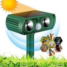 Solar Animal Repellent Ultrasonic Animal Repellent