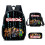 (06) Roblox 3pcs Schoolbag Lunch Bag Pencil Case Set 1