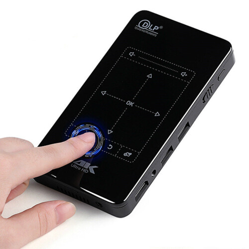 P09 1G+8G Built-in Android 9.0 WIFI2.4G/5G 4000mAH Battery MINI Projector