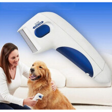 Pet dog electric head lice removal treatment chemical removal vacuum comb