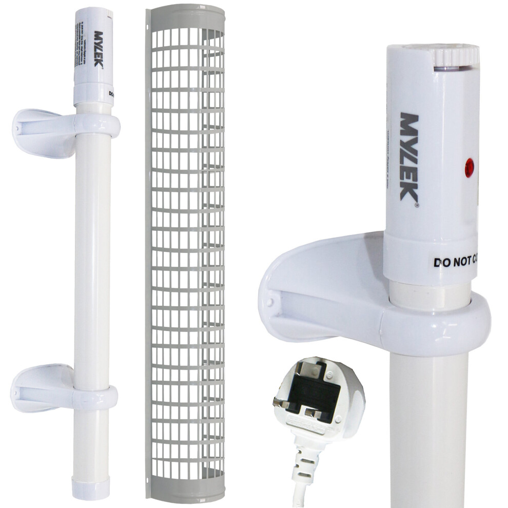 (51cm/55W, With Protective Guard) Mylek Tubular Heater with Built in Thermostat