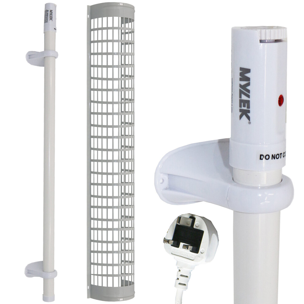 (105cm/135W, With Protective Guard) Mylek Tubular Heater with Built in Thermostat