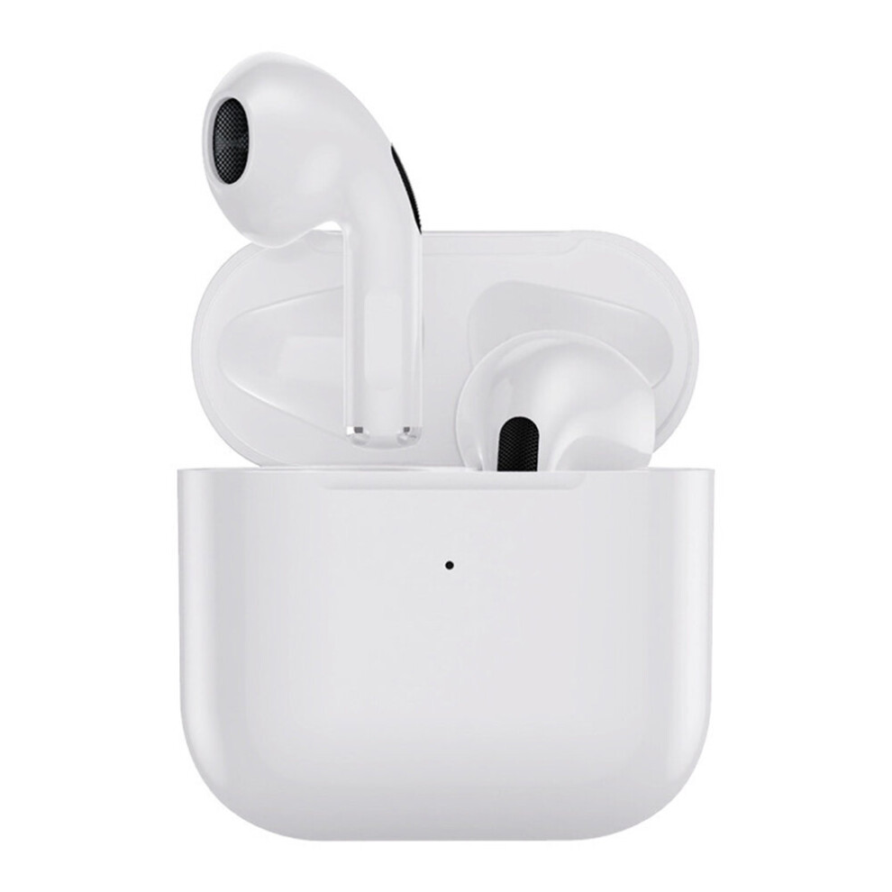Sunshine_dealer (White) I12 Tws Wireless Bluetooth Earbuds, 5.0 Earphones White
