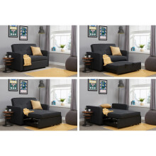 Otto Sofa Bed - Grey