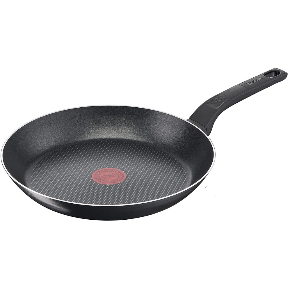 Tefal B55508 Easy Cook & Clean Frying Pan 32 cm | Non-Stick Coating | Thermal Signal | Stable Base | Easy Clean | Deep Shape | Black