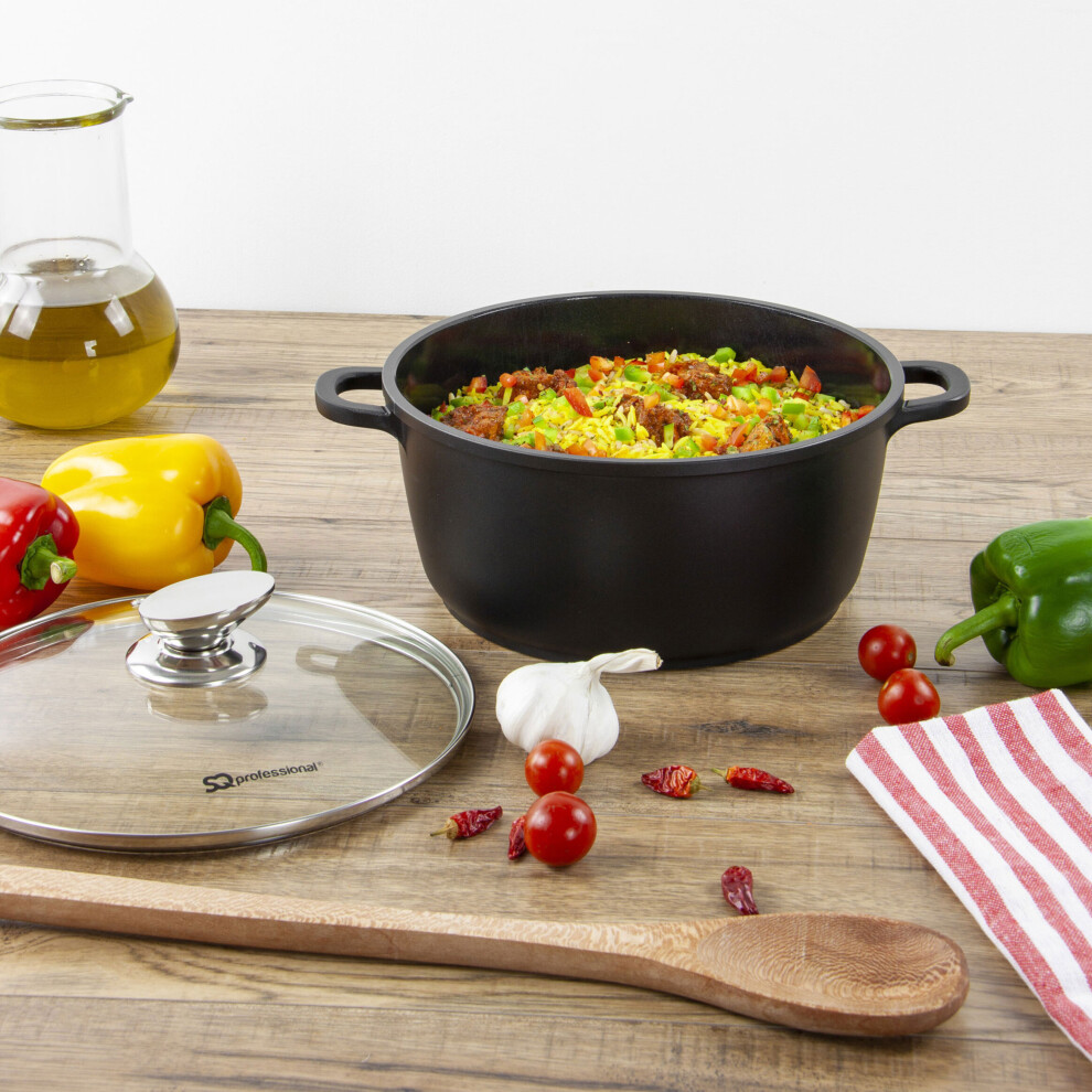 Sq Professional (20Cm - 2.5L) Nea Die-Cast Non-Stick Stockpot