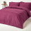 Homescapes (Small Double, Plum) Egyptian Cotton Fitted Sheet 200 TC 4