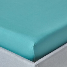 (Super-King, Teal) Egyptian Cotton Fitted Sheet 200 TC