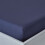 Homescapes (Small Double, Navy) Egyptian Cotton Fitted Sheet 200 TC 1