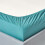 Homescapes (Small Double, Teal) Egyptian Cotton Fitted Sheet 200 TC 2