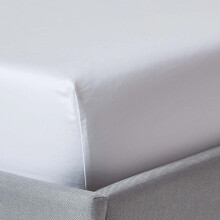 (Double, White) Egyptian Cotton Fitted Sheet 1000 TC