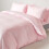 Homescapes (Single, Pink) Egyptian Cotton Satin Stripe Fitted Sheet 330 TC 4