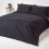 Homescapes (Double, Black) Egyptian Cotton Fitted Sheet 200 TC 4