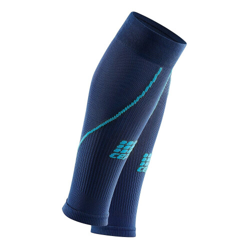 CEP Pro+ Calf Sleeves 2.0, Deep Ocean/Hawaii Blue 1