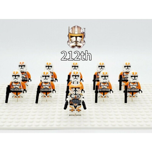 Fit Lego Star Wars 212th Clones Commander Cody Minifigures