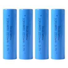 4x 18650 lithium battery 2200mah capacity 3.7V rechargeable battery