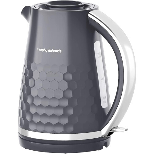 Morphy Richards Morphy Richards Hive 108273 Electric Kitchen Jug Kettle 1.5L Grey