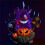 Halloween Pumpkin Pokemon Gengar-King LED Light 4