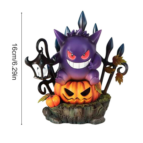 Halloween Pumpkin Pokemon Gengar-King LED Light 1