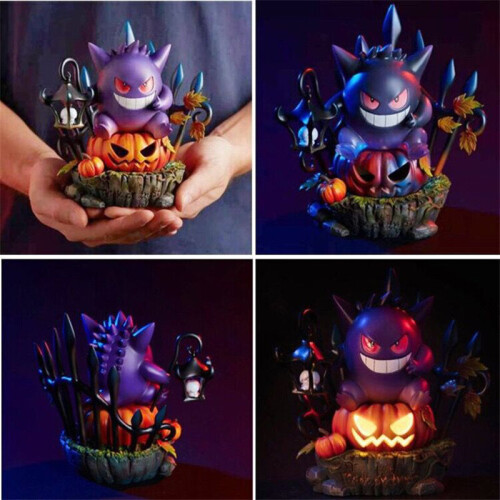 Halloween Pumpkin Pokemon Gengar-King LED Light 2