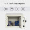 (White) 4.6L Mini Electronic Password Security Safe Box 3