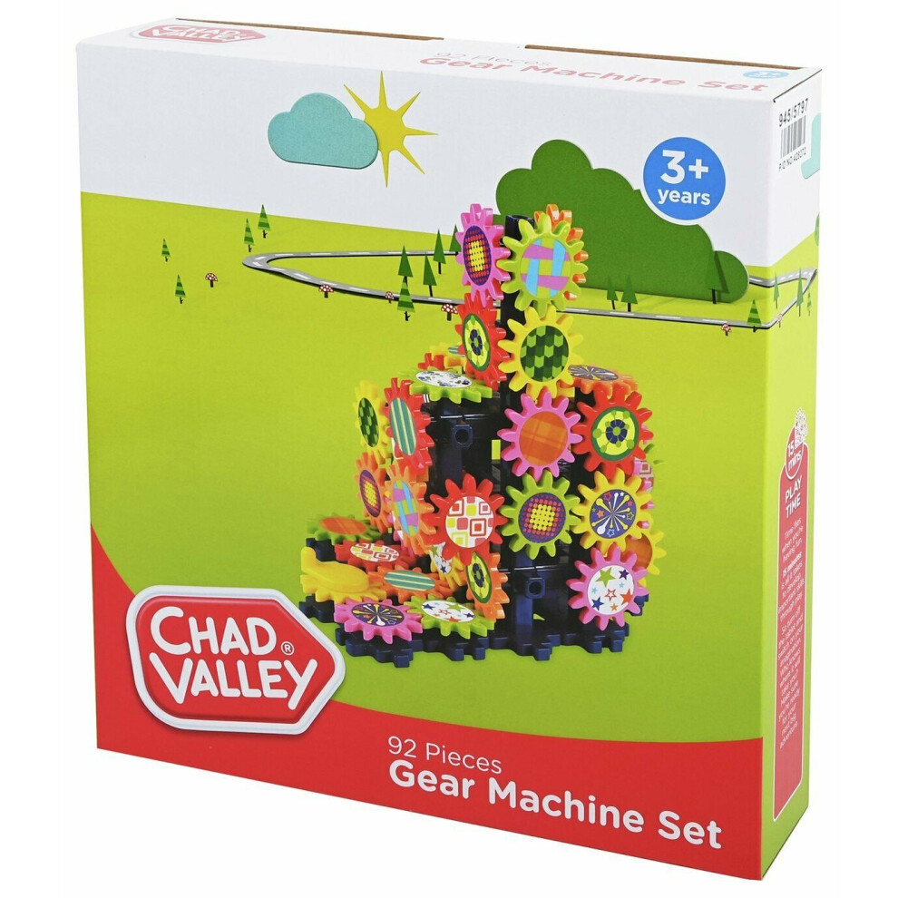 Photos - Educational Toy Chad Valley 92 Piece Gear Machine Set 742512976 