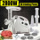 (White) 2800W Electric Meat Grinder Mincer Sausage Maker 1