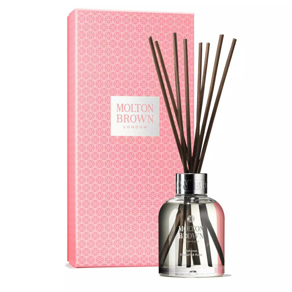 MOLTON BROWN DELICIOUS RHUBARB & ROSE AROMA REEDS DIFFUSER 150ML