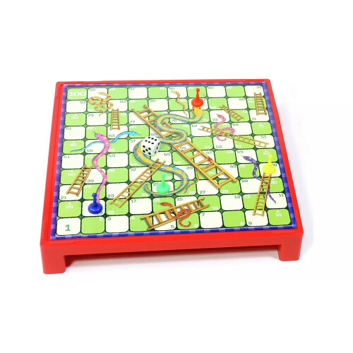 Chad Valley Snakes & Ladders and 4-in-a-Row Game Bundle 2