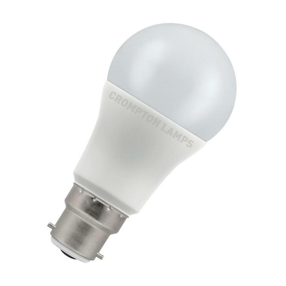 Crompton Lamps LED GLS 11W B22 Warm White Opal (75W Eqv)-image-OPC-P8BCCX9-NEW