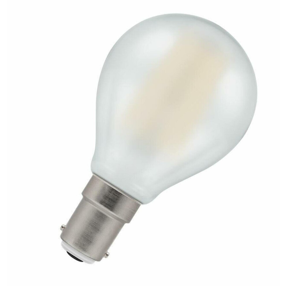 Crompton Lamps LED Golfball 5W B15 Dimmable Filament Warm White Pearl (40W Eqv)-image-OPC-P8BCCVS-NEW