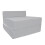 (Grey) Cotton Twill Single Chairbed Z Bed Guest FoldOut Futon Sofa Bed 1