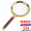 Large 90mm Handheld Magnifying Glass 15x Magnifier Loupe Reading 1